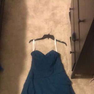 Azazie Sofia Dress in Peacock